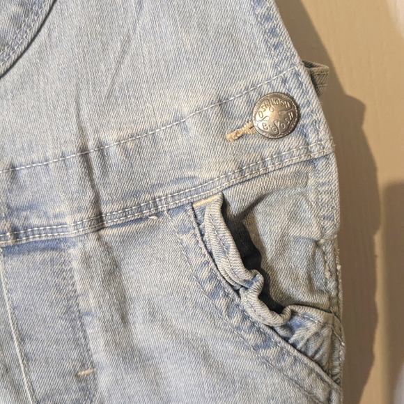 NWOT- Toddler Girl OshKosh B'Gosh Shortalls - Picture 5 of 8